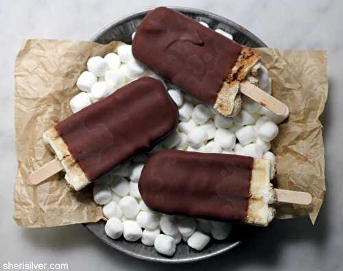 S'mores popsicles