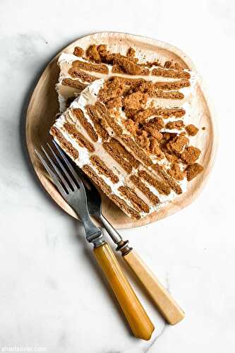 Shortcuts: biscoff icebox cake! | Sheri Silver - living a well-tended life... at any age