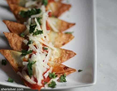 Shortcuts: wonton ravioli | Sheri Silver - living a well-tended life... at any age