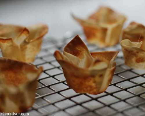 Shortcuts: wonton wrappers | Sheri Silver - living a well-tended life... at any age
