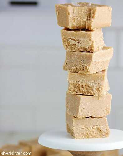 Snack it to me: 5-ingredient peanut butter fudge | Sheri Silver - living a well-tended life... at any age