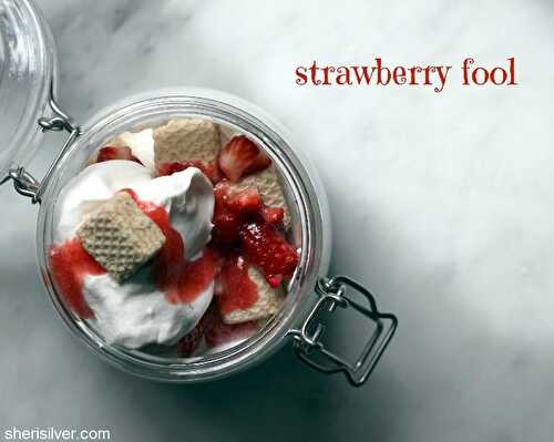 Strawberry fool