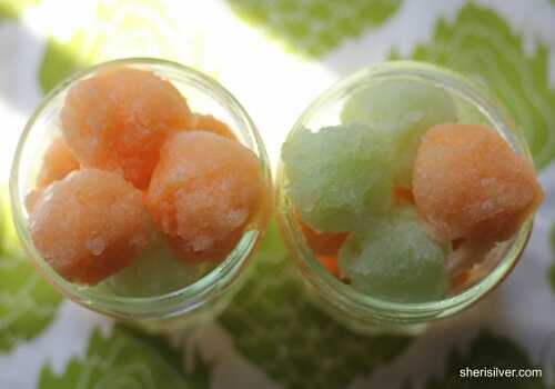 Summer's over, part four: melon sorbet | Sheri Silver - living a well-tended life... at any age