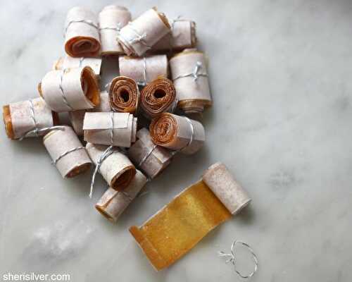 To market: fruit leather | Sheri Silver - living a well-tended life... at any age