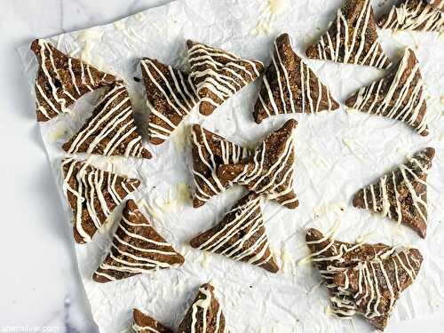 Triple chocolate hamantaschen | Sheri Silver - living a well-tended life... at any age