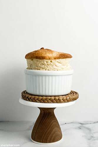 Two ingredient maple souffles | Sheri Silver - living a well-tended life... at any age