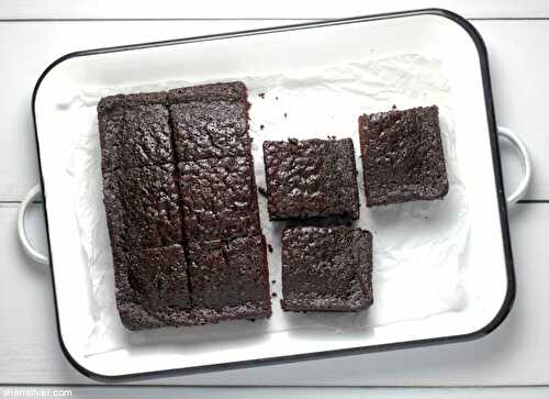 Wacky cake {vegan} | Sheri Silver - living a well-tended life... at any age