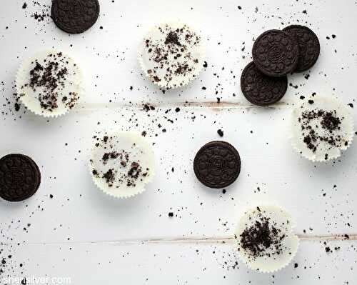 White chocolate oreo peanut butter cups | Sheri Silver - living a well-tended life... at any age