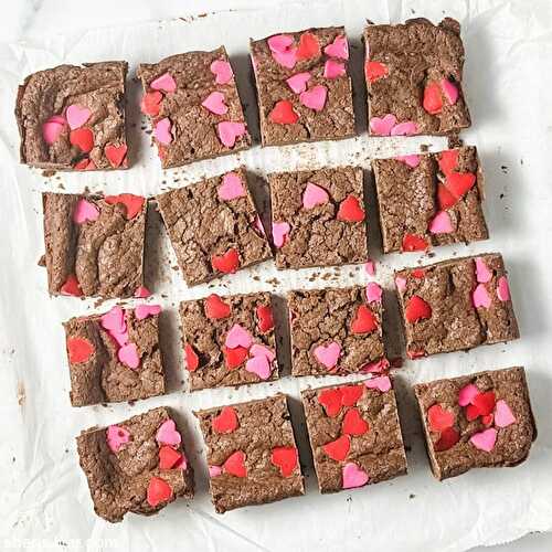 Easy small batch brownies