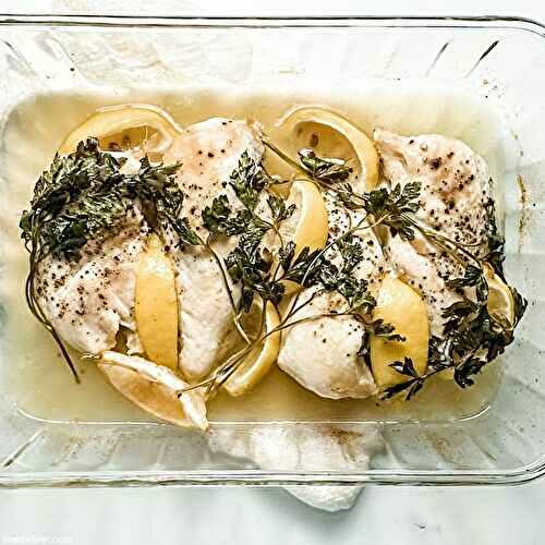 Perfect oven baked chicken breasts