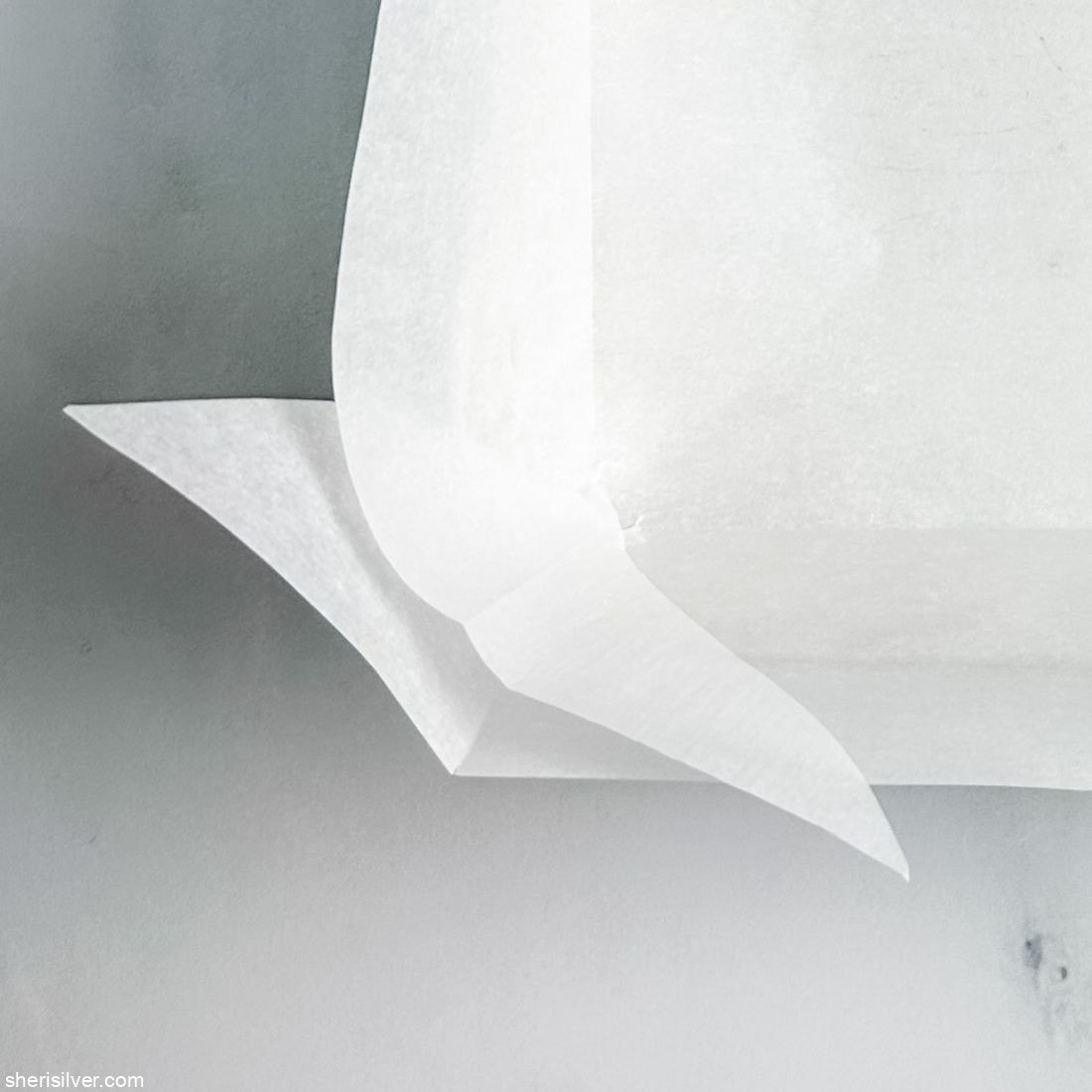 The best way to make a parchment cake pan liner!