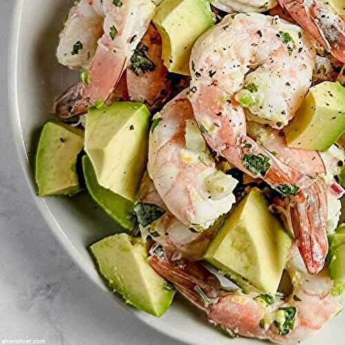 Easy shrimp salad!
