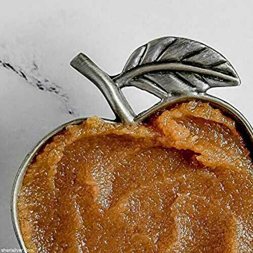 Homemade apple butter