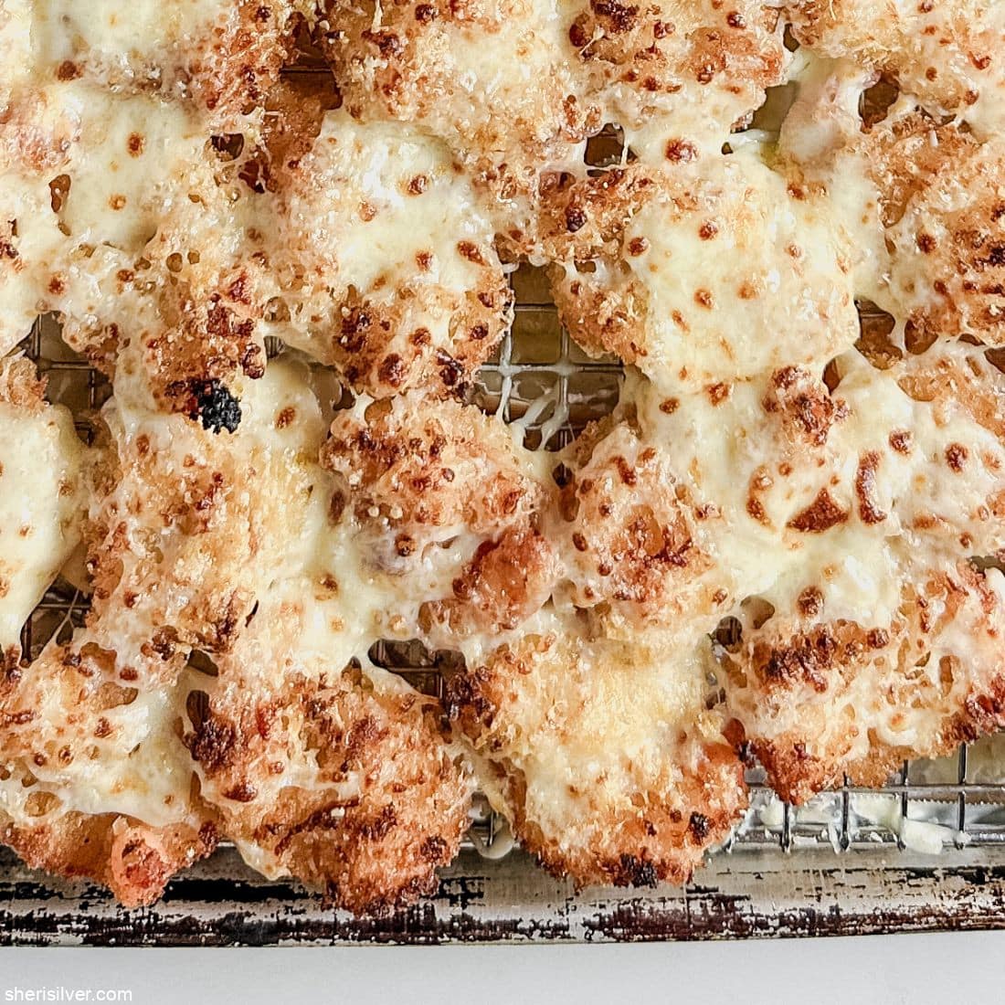 Perfect shrimp parmesan!