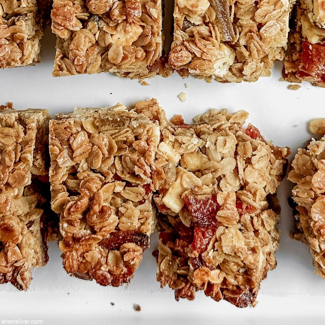 “Anything goes” granola bars!