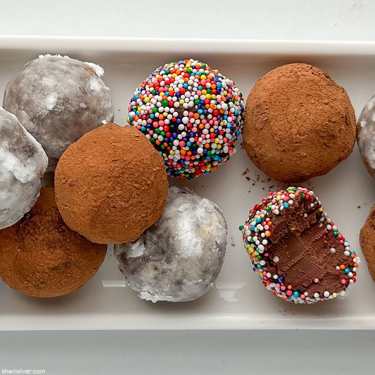 Easy chai truffles – a spiced chocolate truffle recipe