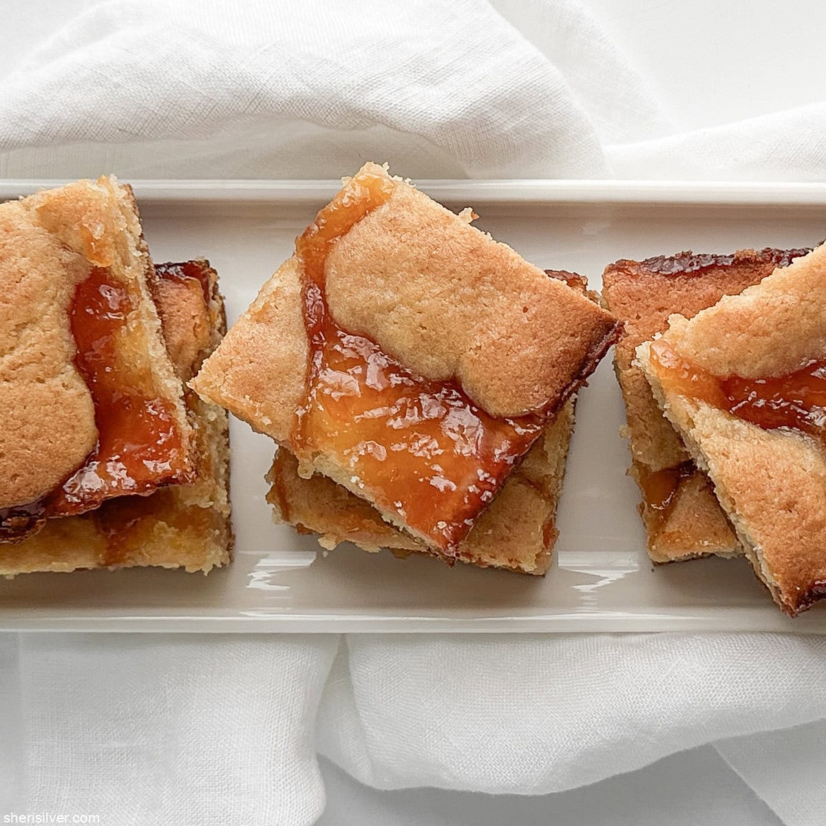 Easy Apricot Almond Bars With Almond Paste