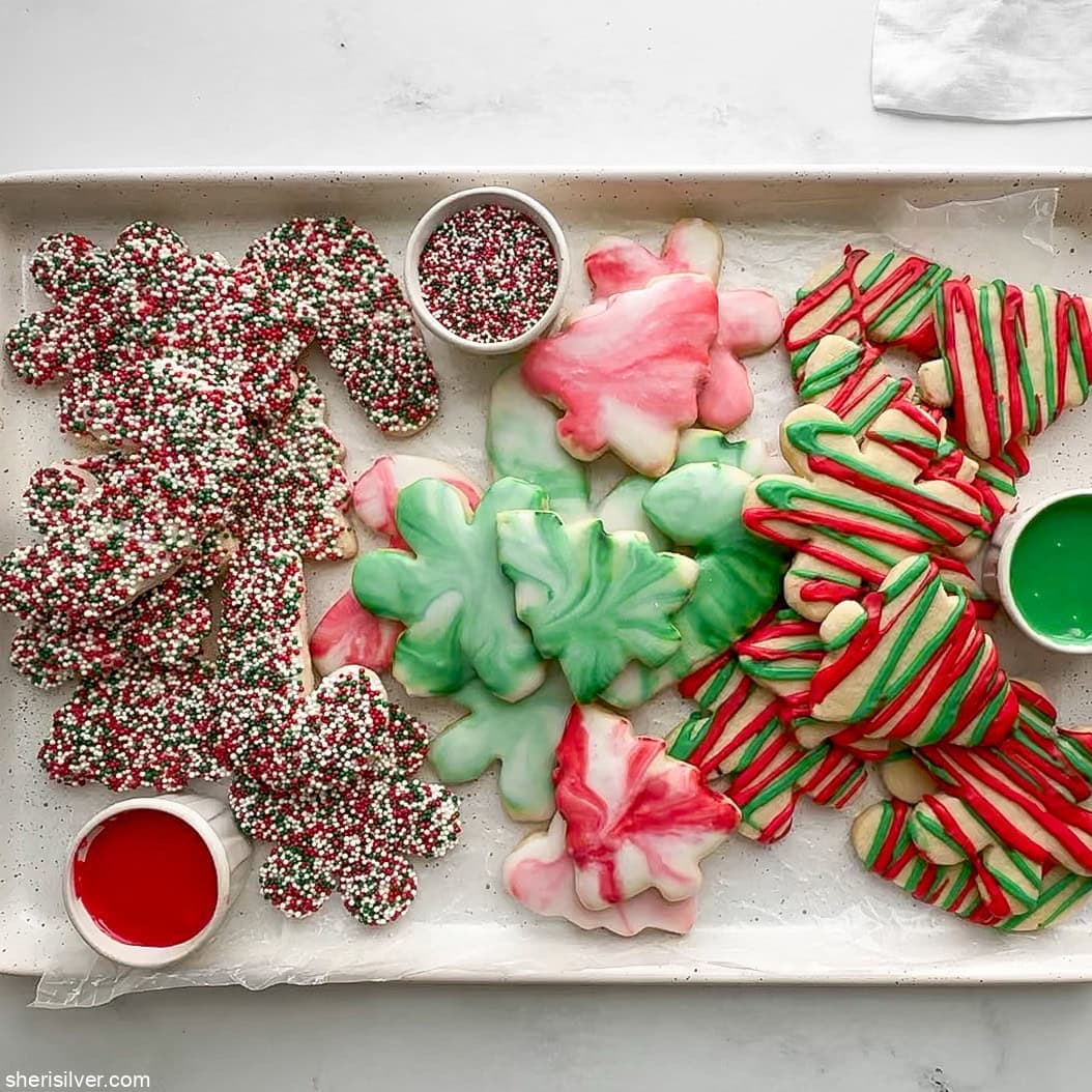 Easy Holiday Sugar Cookies (3 No-Fuss Decorating Techniques!)