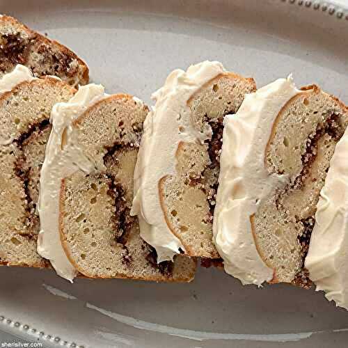 Cinnamon Roll Loaf Cake (An Easy, Cozy Winter Bake!)