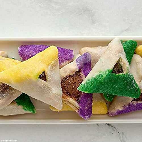 King Cake Hamantaschen (My Annual Purim Twist)!