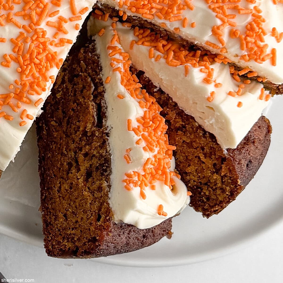 Carrot Snacking Cake with Cream Cheese Frosting