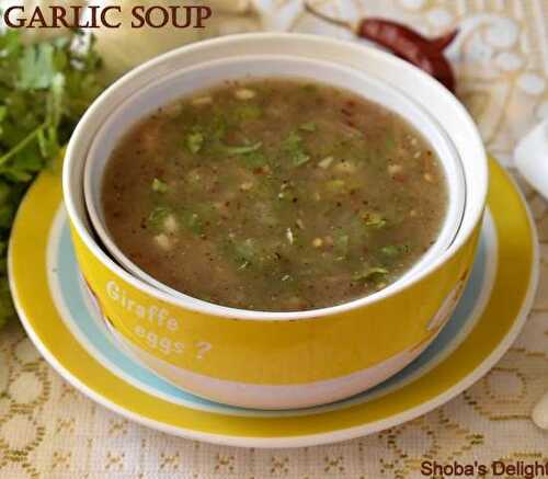 Garlic soup