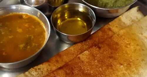 Jowar (Sorghum) Dosa