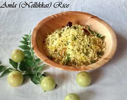 Nellikai Sadam(Amla Rice)-Navarathri Recipes(Day 3)