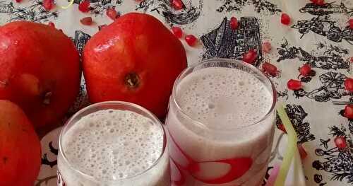 Pomegranate Milkshake