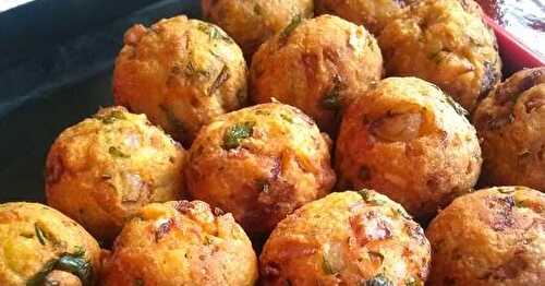 Potato Egg Balls 