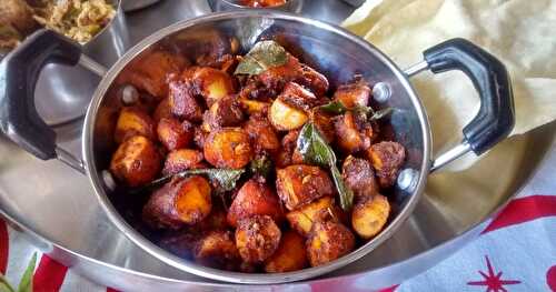 Stir Fried Jack Fruit Seed Curry