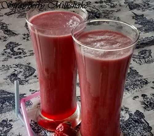 Strawberry Milkshake