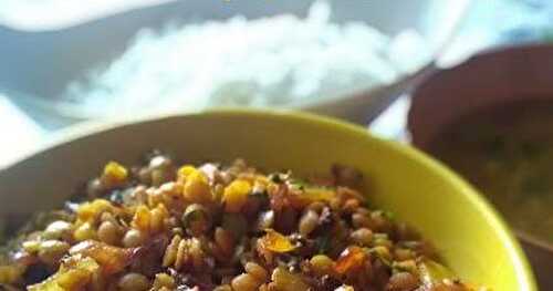Uduru Bele Palya (Toor Dal Sabzi) - North Karnataka Recipe