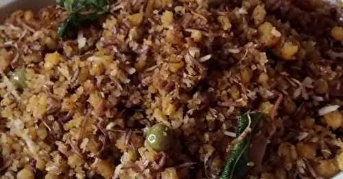 Vazhaipoo (Banana flower) Puttu