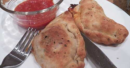 All Mixed Up Calzone for #BakingBloggers
