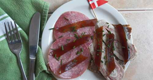 Aspic (Sky) for Smørrebrød aka Open Face Sandwiches