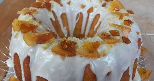 Candied Orange and Candied Ginger Bundt 