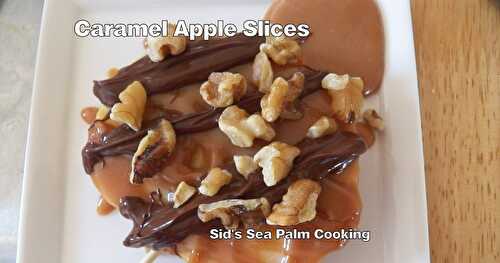 Caramel Apple Slices