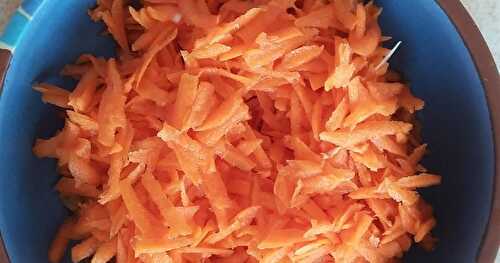 Carrot salad ( Gulerødssalat)