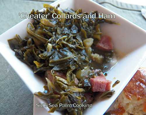 'Cheater' Collards and Ham