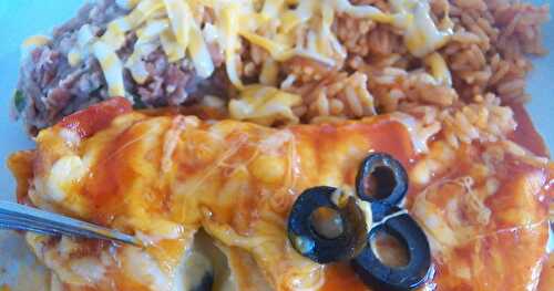 Cheese Enchiladas, Tijuana Tilly style