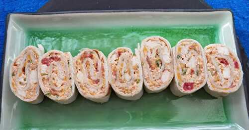  Chicken Enchilada Roll Ups for July SRC