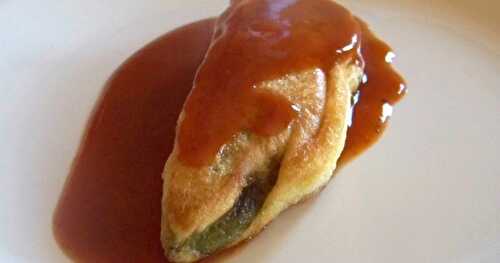 Chile Relleno's stuffed with Cheese