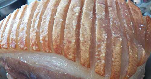 Flæskesteg med svær (Pork Roast with Crackling)