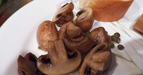 Garlic Baked Mushrooms ***