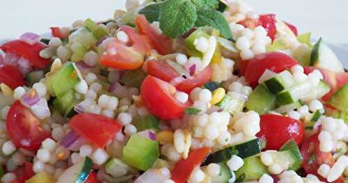 Gazpacho and Courgette Couscous recipes