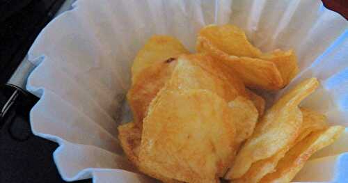 Home made potato chips