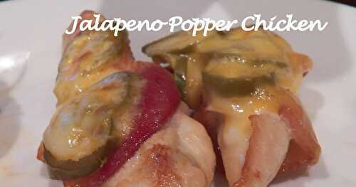Jalapeno Popper Bacon Wrapped Chicken