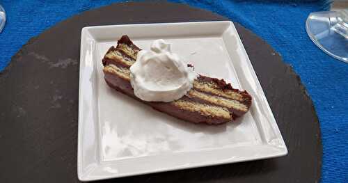 Kiksekage (Chocolate Biscuit Cake)