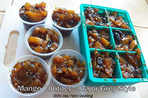 Mango Chutney - Major Grey style